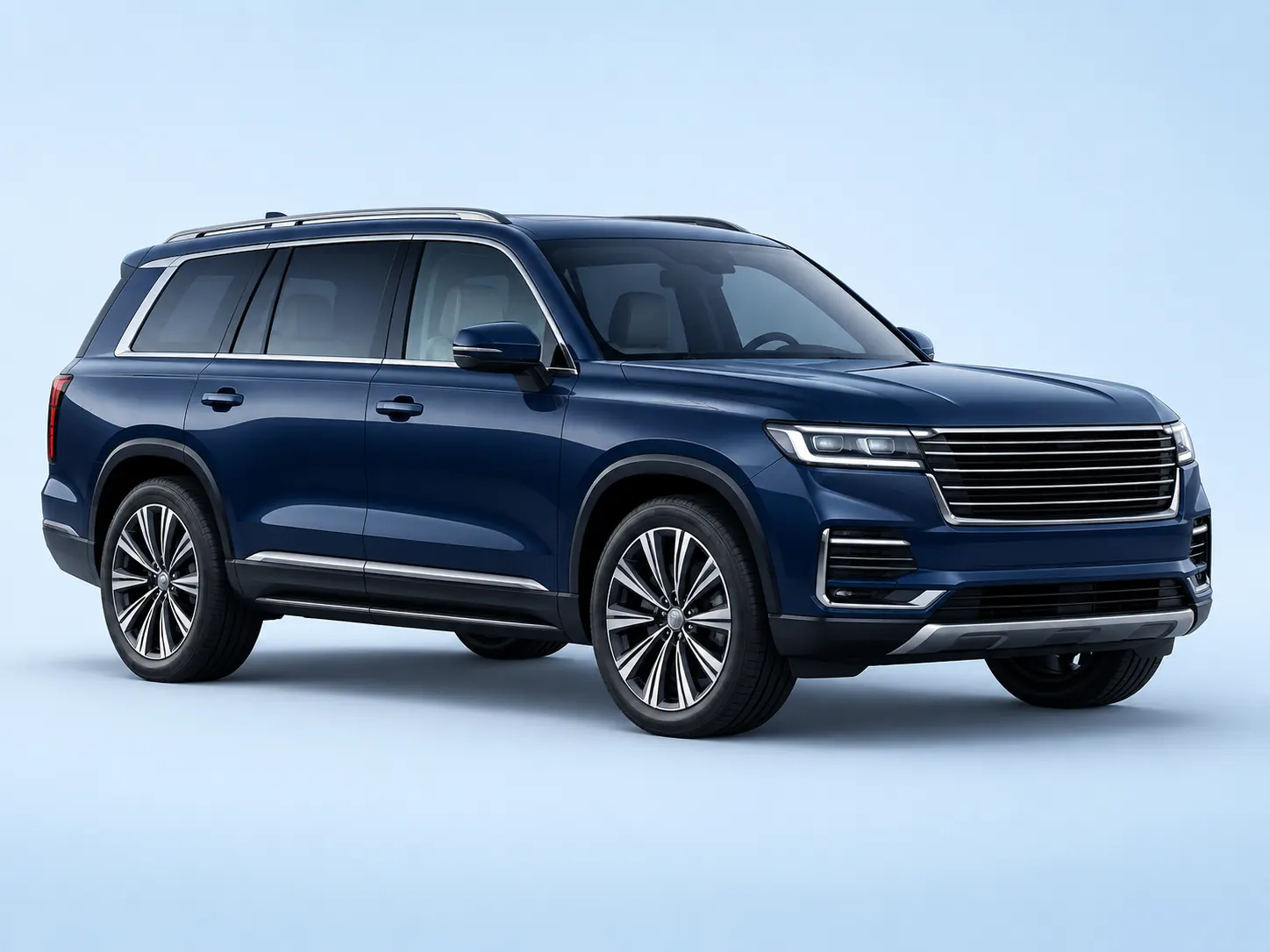 Illustration of a luxury suv vehicle class